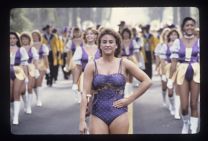 Majorettes in 1984 Homecoming Parade